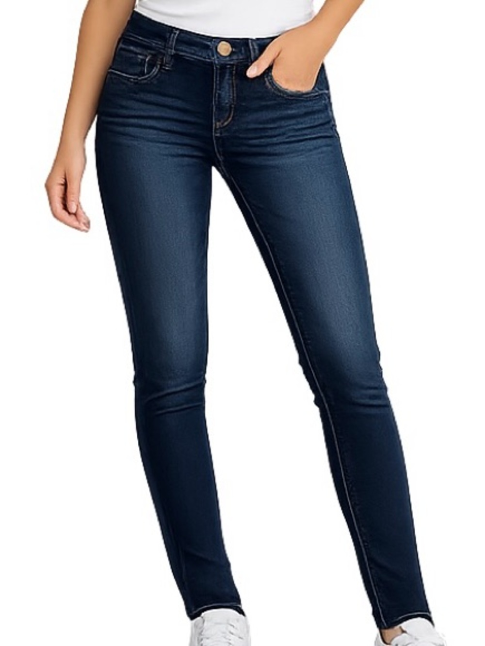 American Eagle Super Low Jegging Super Stretch Dark Wash Jeans Women’s 4 Long